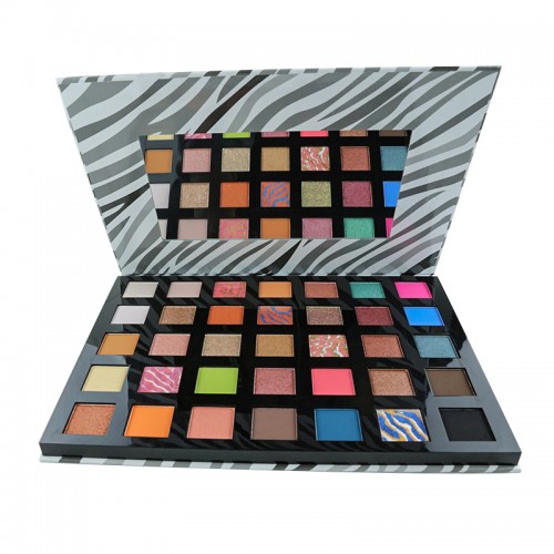 High Pigment Glitter Zebra 35C Matte Eyeshadow Palette