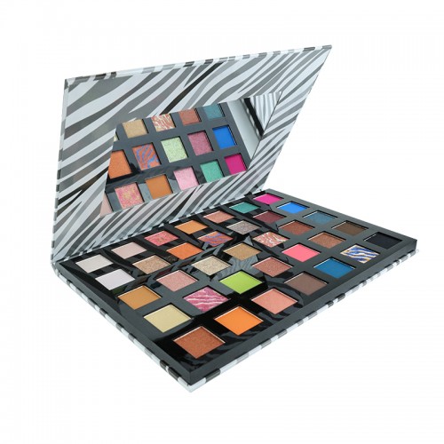 High Pigment Glitter Zebra 35C Matte Eyeshadow Palette