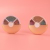 4C Metallic Eyeshadow Palette Makeup Baked Eyeshadow