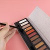 Cruelty-Free 12C Nude Eye Shadow Palette with Brush