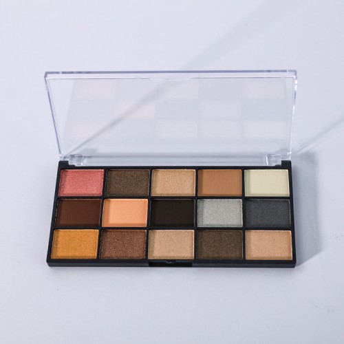 Natural Blendable Matte Shimmer 15C Eyeshadow Palette